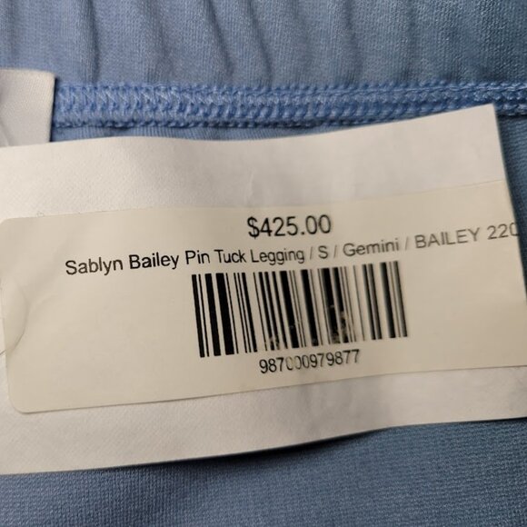 SABLYN BAILEY PINTUCK FLAIR LEGGING in Gemini Blue S - Picture 7 of 8